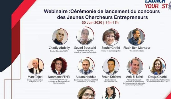 Concours des Jeunes Chercheurs Entrepreneurs Launch your Start up et cycle formation